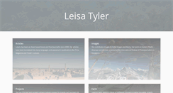 Desktop Screenshot of leisatyler.com